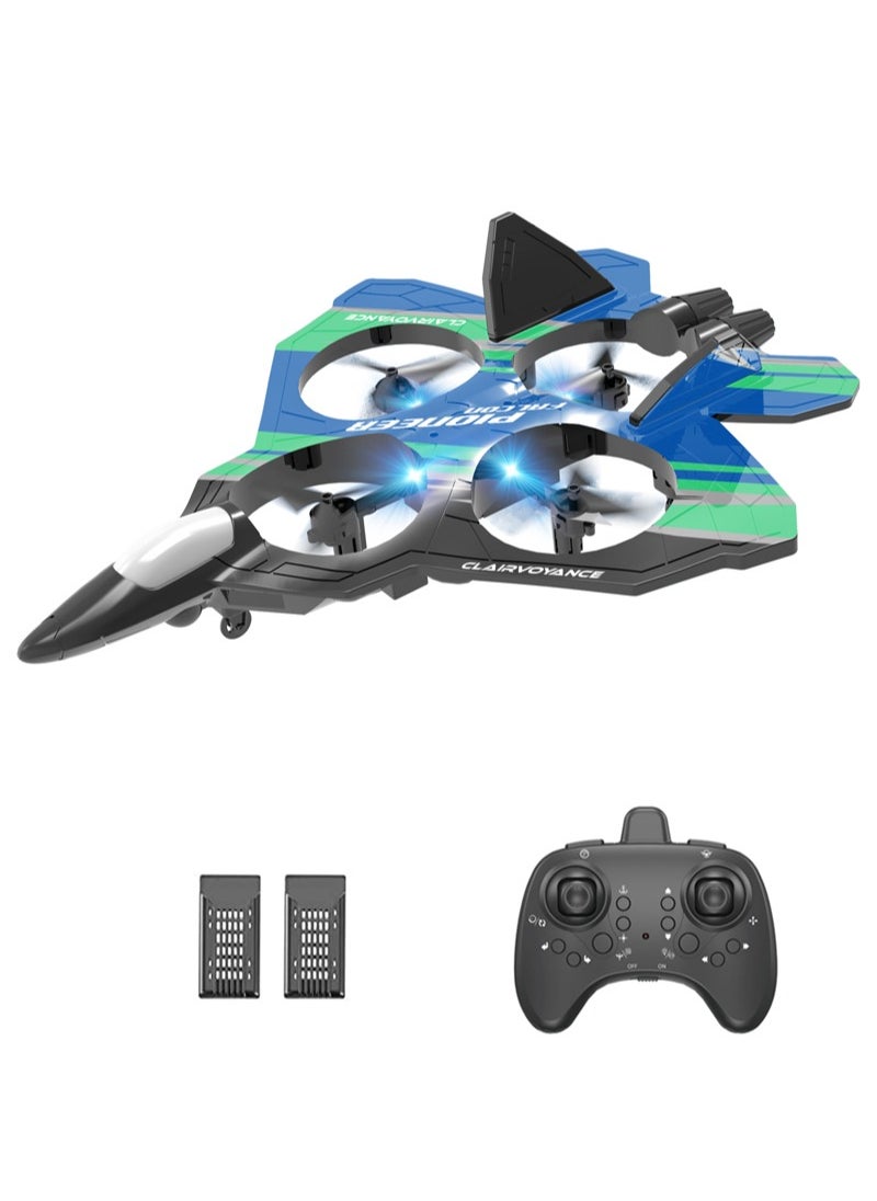 HouDeOS RC Remote Control Airplane 2.4G Remote Control Fighter Drone Hobby Plane Glider Airplane EPP Foam Toys RC Drone Kids Gift  - Image 1