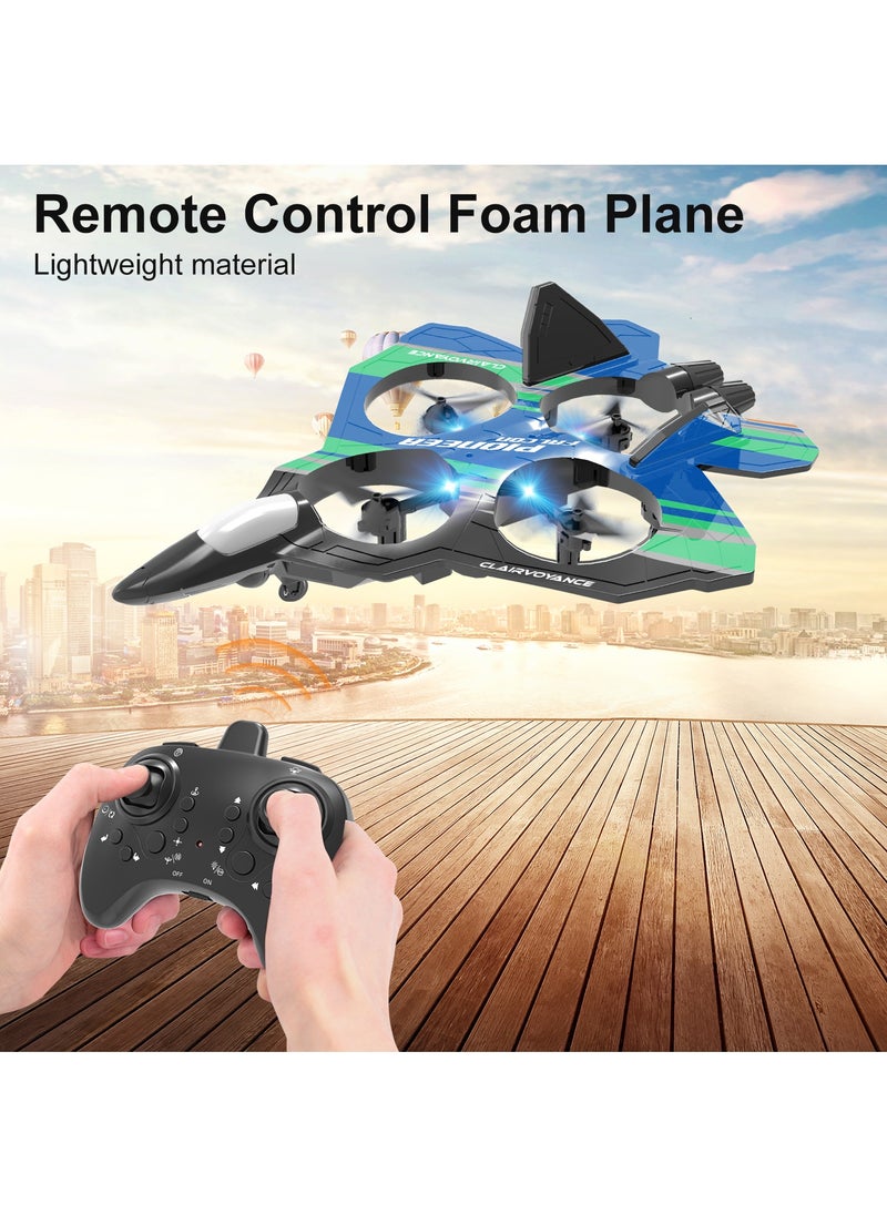 HouDeOS RC Remote Control Airplane 2.4G Remote Control Fighter Drone Hobby Plane Glider Airplane EPP Foam Toys RC Drone Kids Gift  - Image 2