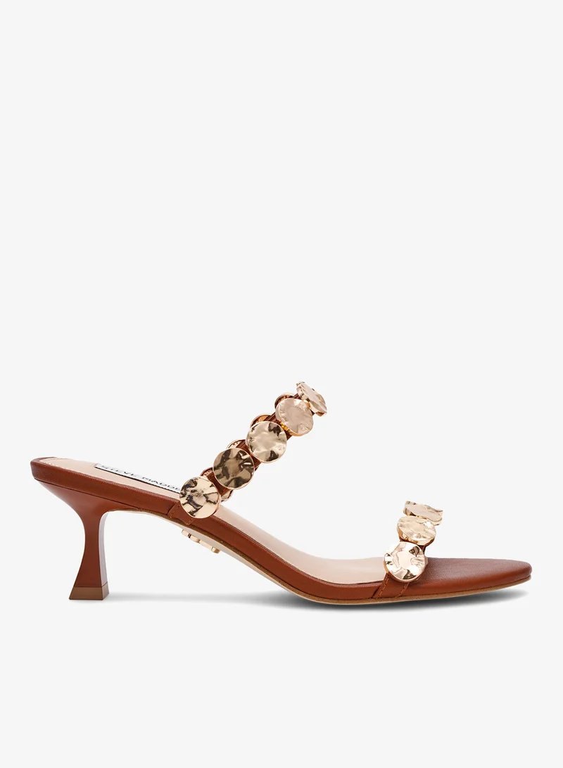 STEVE MADDEN Double Strap Block Heels