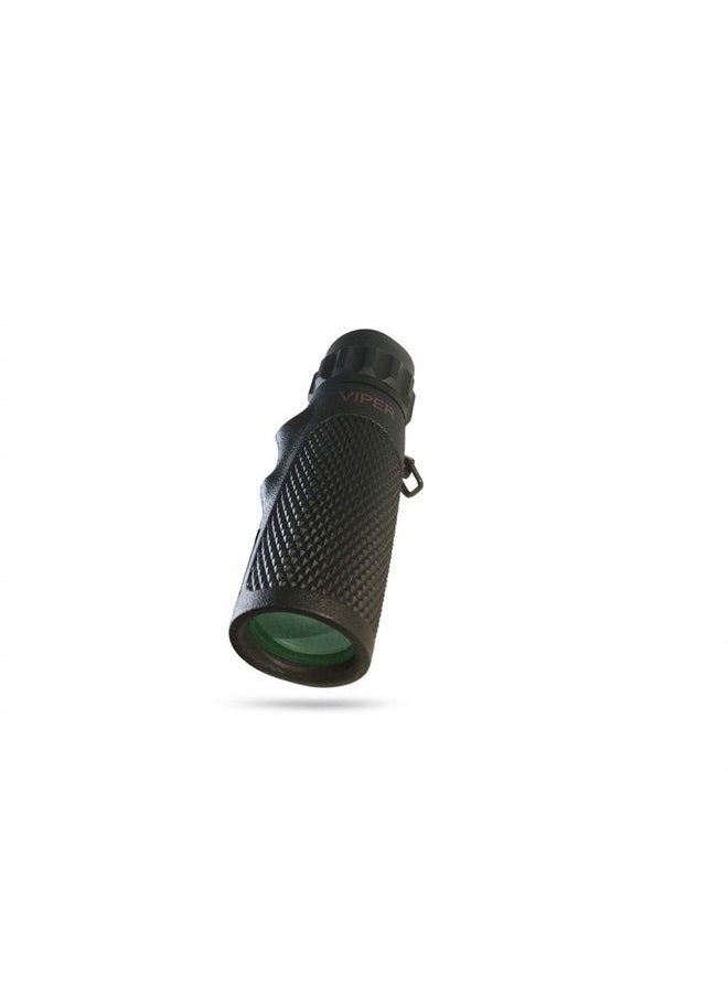 ROXANT - Roxant Viper Monocular Telescope - 10x25 High Definition Weatherproof Pocket Telescope with Hand Grip & BAK4 Prism - with Compact Monocular, Case, Wrist Strap, etc. Monoculars for Adults High Powered - Image 1