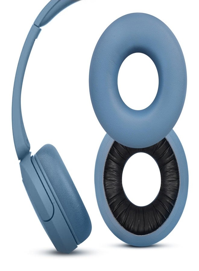 XBERSTAR Earpads Ear Pads For Sony WH-CH520 Headphone Replacement Ear Pads Comfort Quiet Over-ear Headphones with Softer Leather (blue earpads)