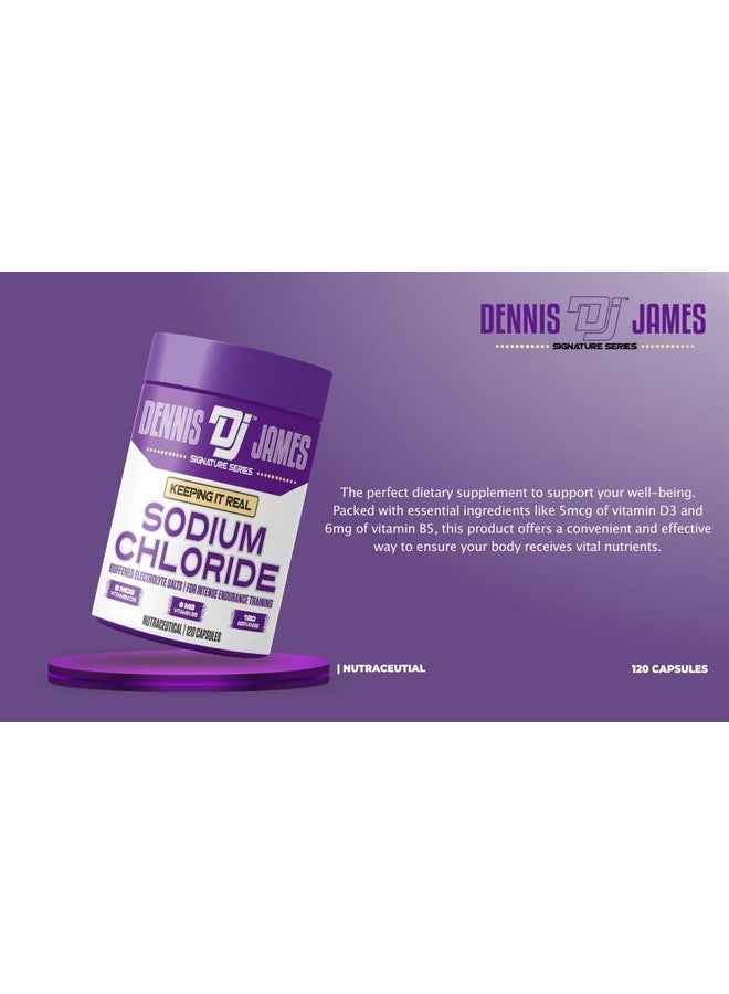 Dennis James Signature Series Sodium Chloride | 120 Capsules | 120 Serving - Image 4