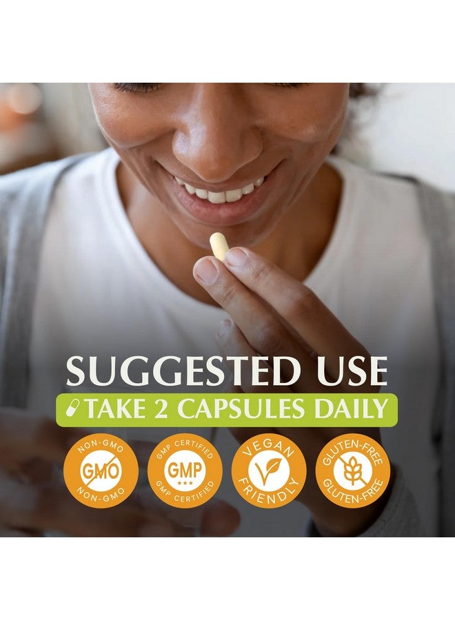 Jiva Botanicals Shatavari Supplement 1200mg - Shatavari Root Powder for Normal Hormonal Balance and Normal Energy Levels - Made in The USA - Non GMO, Vegan - 60 Capsules - Image 5