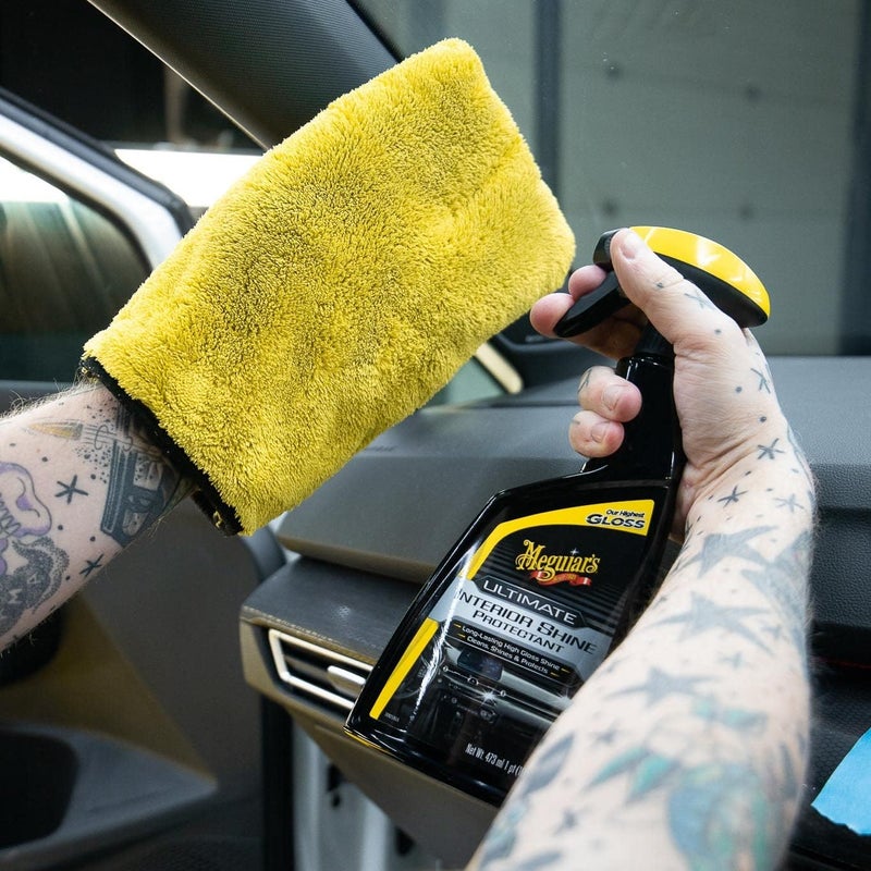 Multi option design Meguiar's G220216EU Ultimate Interior Shine Protectant Spray, dash and trim interior detailer, 473 ml General standard compliant quality - Image 1