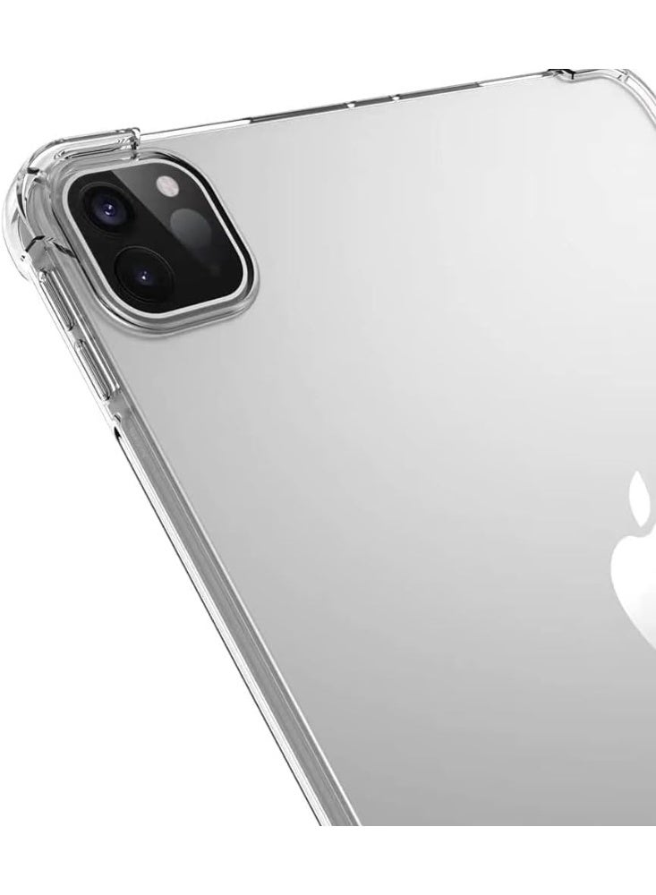 Protective case for iPad Pro 13-inch M4 2024 (7th generation) soft transparent thermoplastic polyurethane case, scratch and shock-resistant, clear (Pro 13-inch) - Image 5