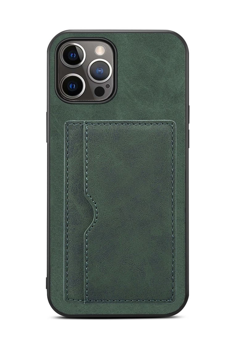 Suteni Leather Protective Back Cover Case Phone Case for iPhone - Image 1