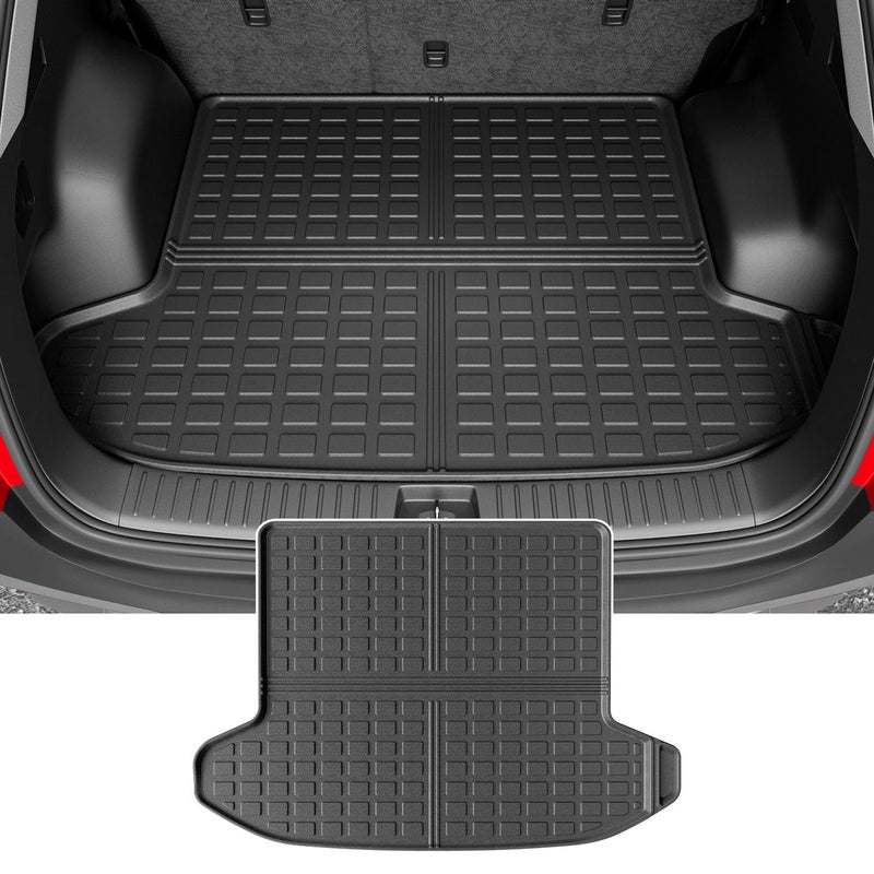 powoq Fuel&Hybrid Trunk Mat Compatible with 2023-2026 Kia Sportage Cargo Mat All Weather Trunk Liner (Not Fit PHEV) Replacement for 2023 2024 2025 2026 Kia Sportage Accessories (Trunk Mat) - Image 1