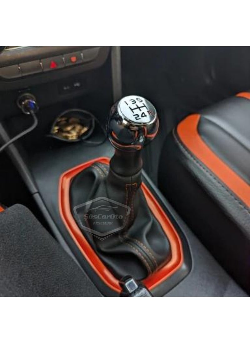ŞüsCarOto Aksesuar - ŞüsCarOto Accessory Peugeot 206+ Plus Metal Body Sports GTR Gear Knob Manual Racing Gear Lever 1st quality - Image 1