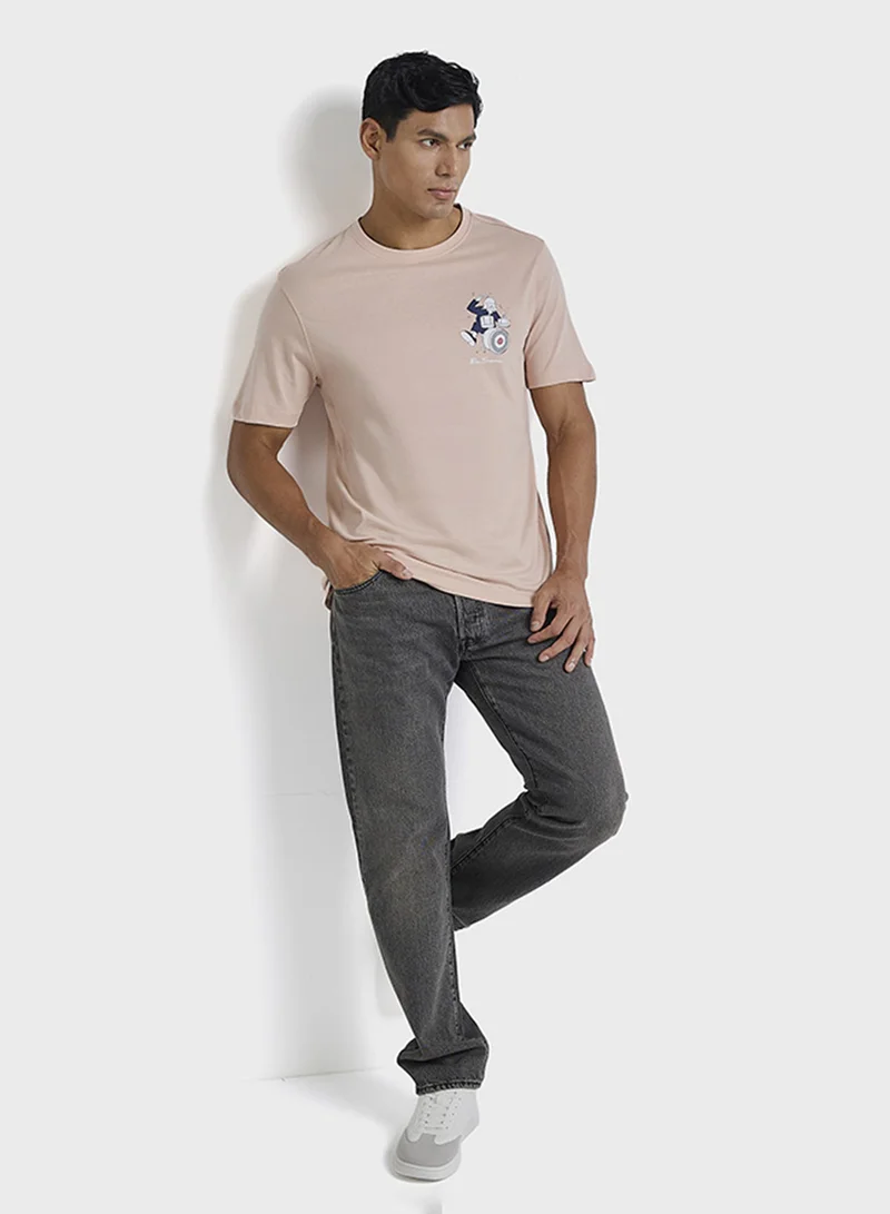 Ben Sherman Basic Crew Neck T-Shirt
