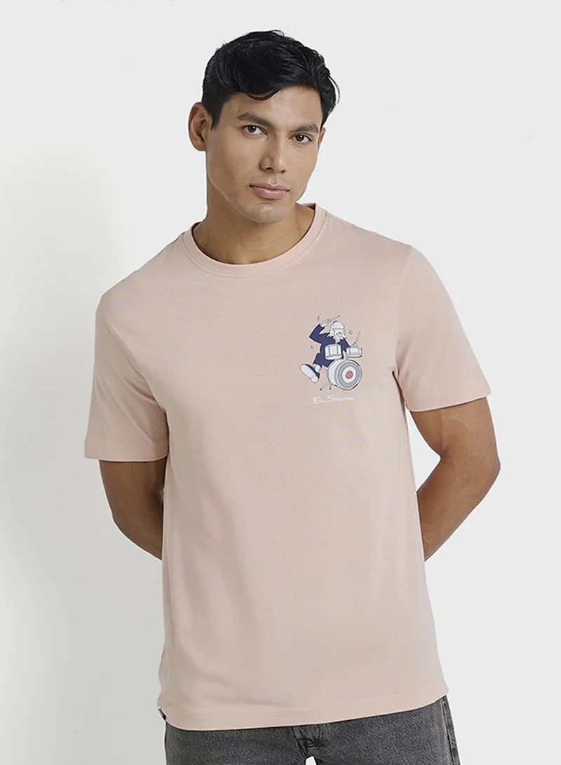 Ben Sherman Basic Crew Neck T-Shirt