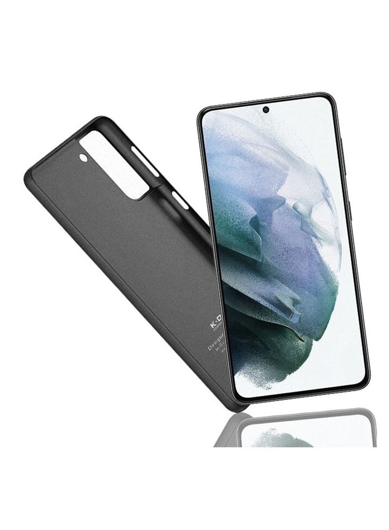 K-Doo غطاء خلفي رفيع للغاية من Air Skin لهاتف Samsung Galaxy S22 Plus مضاد للانزلاق بتغطية كاملة باللون الأسود - Image 5