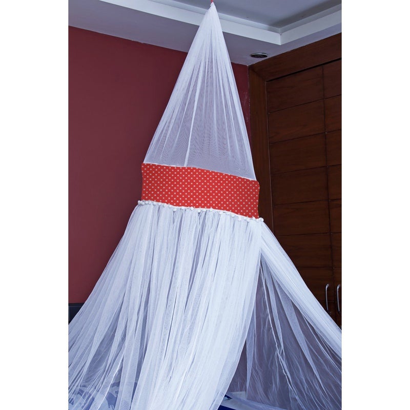 CREATIVE TEXTILES Mosquito Nets - King Size Premium Mosquito Net Canopy for Home or Travel, Includes Hanging Kit, Travel Bag, and No Harmful Chemicals - Image 4