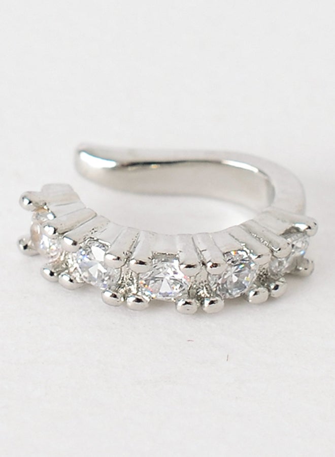 Akher el Ankoud Piercing earrings without piercing with zircon lobes  - Image 2