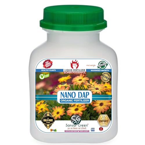 Sansar Green® Nano DAP Organic Liquid Fertilizer for overall Growth of Plants. (500 ml) - Image 1
