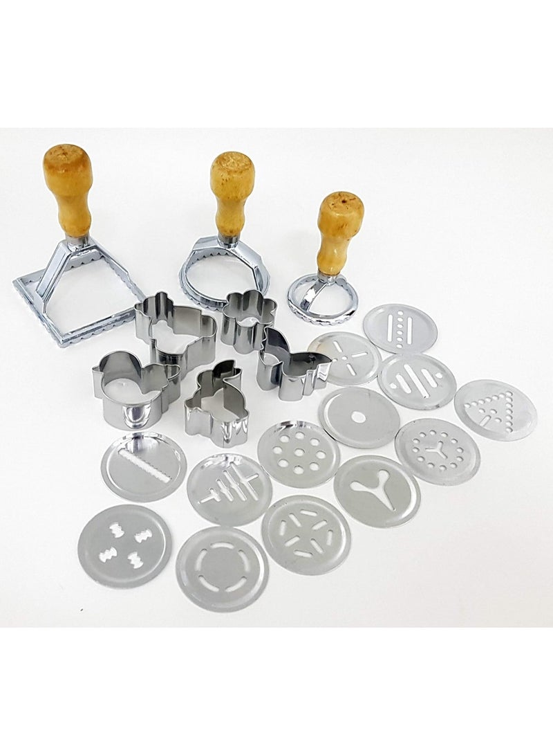 Artc Cookie Maker & Biscuit Press Gun – Premium Stainless Steel Baking Tool Set with Decorative Discs, Icing Tips, and Shaped Cutters – Ideal Gift for Bakers - Image 3