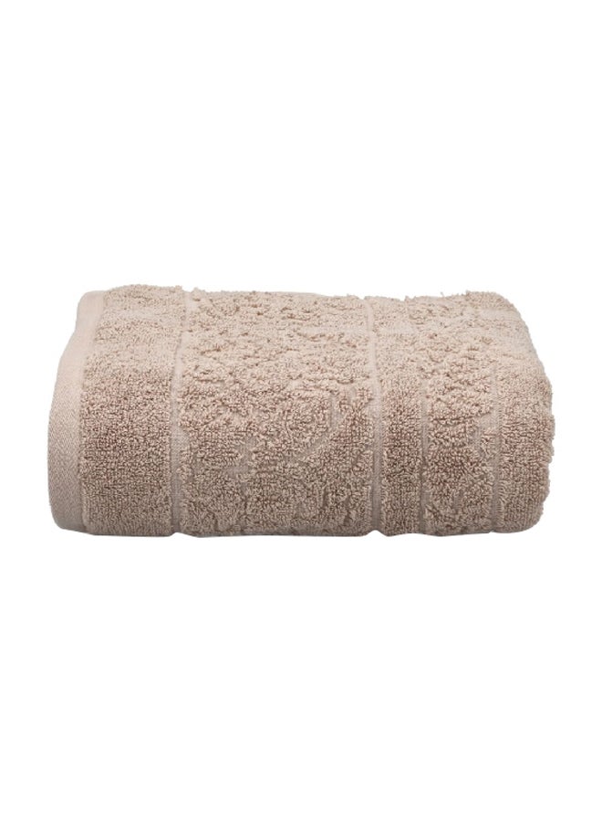 Cannon Highly Absorbent and Quick Drying Jacquard Hand Towel Beige 50 x 100 cm CN JE50X100-DROSE - Image 1