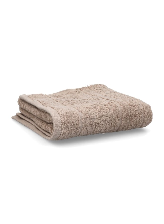 Cannon Highly Absorbent and Quick Drying Jacquard Hand Towel Beige 50 x 100 cm CN JE50X100-DROSE - Image 3