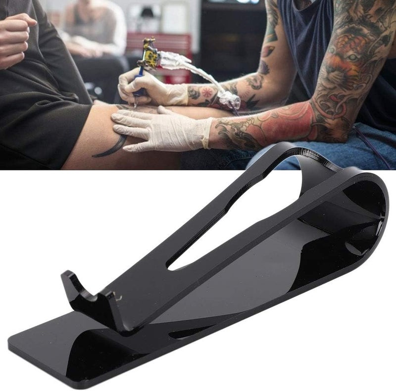 Balanced universal design Tyenaza Tattoo Pen Display Stand, Acrylic Tattoo Pen Machine Rack Support Organizer Tattoo Accessories Wide daily application - Image 3