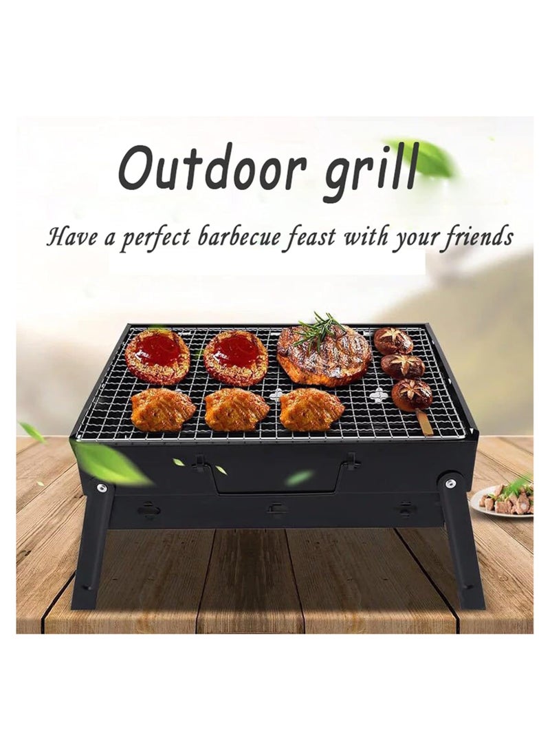 Bisbell Portable Charcoal Grill | Outdoor Metal BBQ Grill 35x27x30 cm | Compact & Durable Barbecue | Model BB2806 - Image 2