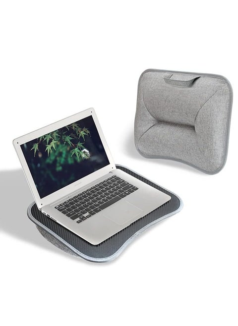 Lightweight Convenient Portable Lap Laptop Desk, Carbon Fiber Laptop Pillow, Pillow Cushion Desks, Computer Lap desk for Home Office
