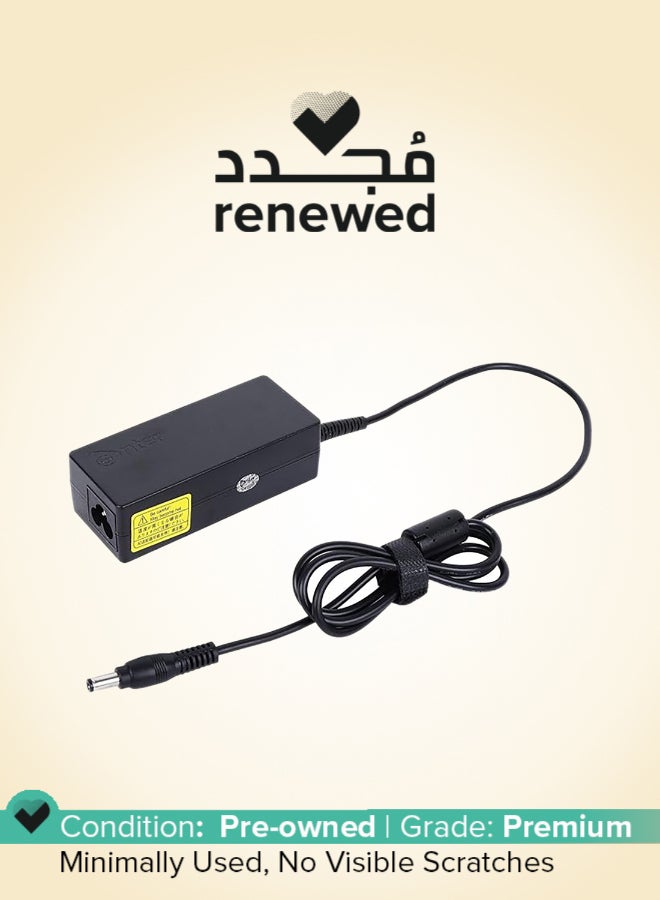 Enter Renewed -  BIS Certified 65W,19V/3.42A, 3 Pin High-Efficiency AC Laptop Charger/Adapter - Image 1