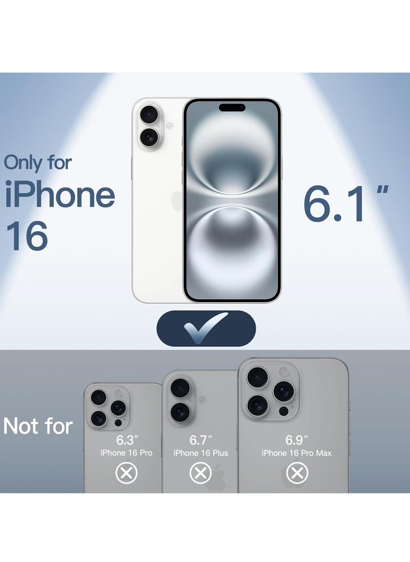 JAJEEK Ultra Slim Frosted Clear Case for iPhone 16 (6.1 Inch) – Lightweight, Minimalist Design with Full Camera Lens Protection - Image 2