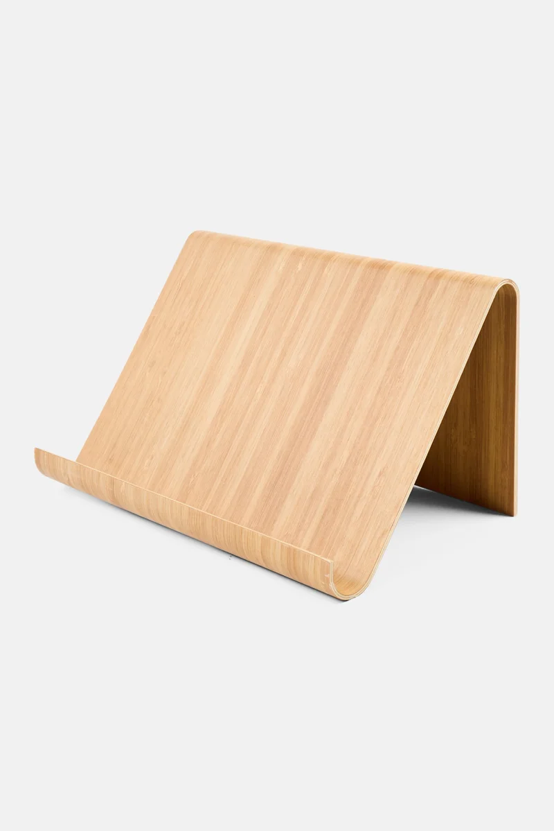 Muy Mucho Tablet And Cookbook Holder, Natural