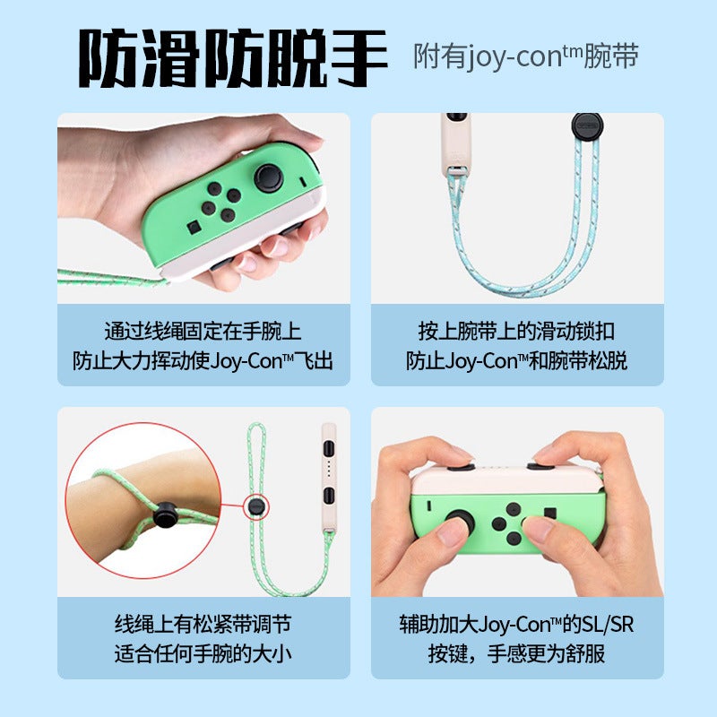 جهاز تحكم نينتندو سويتش الأيسر والأيمن Joy-Con مملكة الدموع اهتزاز حسي لاسلكي NS جهاز تحكم كهربائي بصري بنفسجي برتقالي [يدعم حلقة اللياقة البدنية] - Image 4