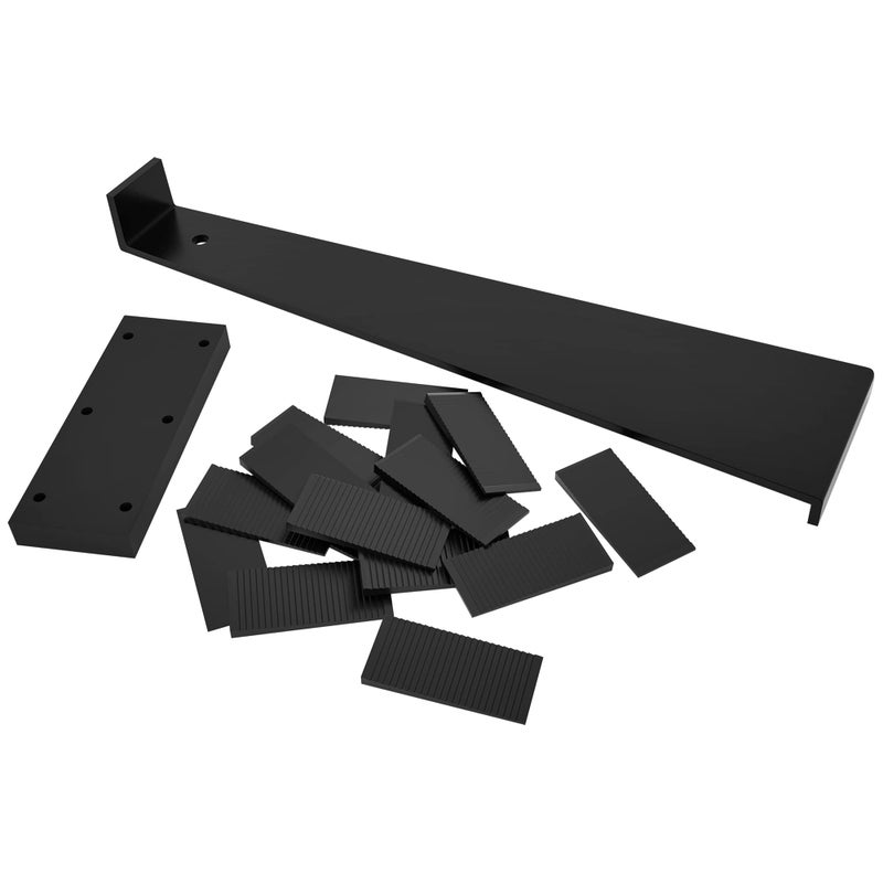 ROBERTS 46296 1026 Floor Install Kit Spacers Block Pull Bar Black