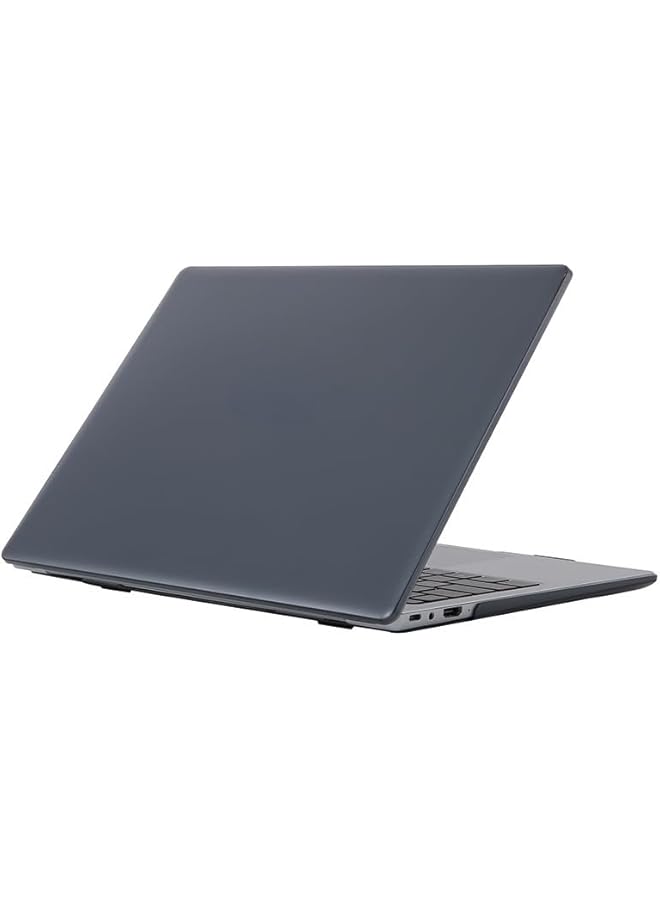 erorex Compatible With Huawei Matebook 14 Case 2023 2022 2021 Matte Laptop Protective Hard Shell Case For Mate Book 14 Inch Crystal Black - Image 1
