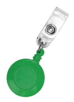 PARTNER 5-Piece Badge Reel for ID Cards Green  - Image 2