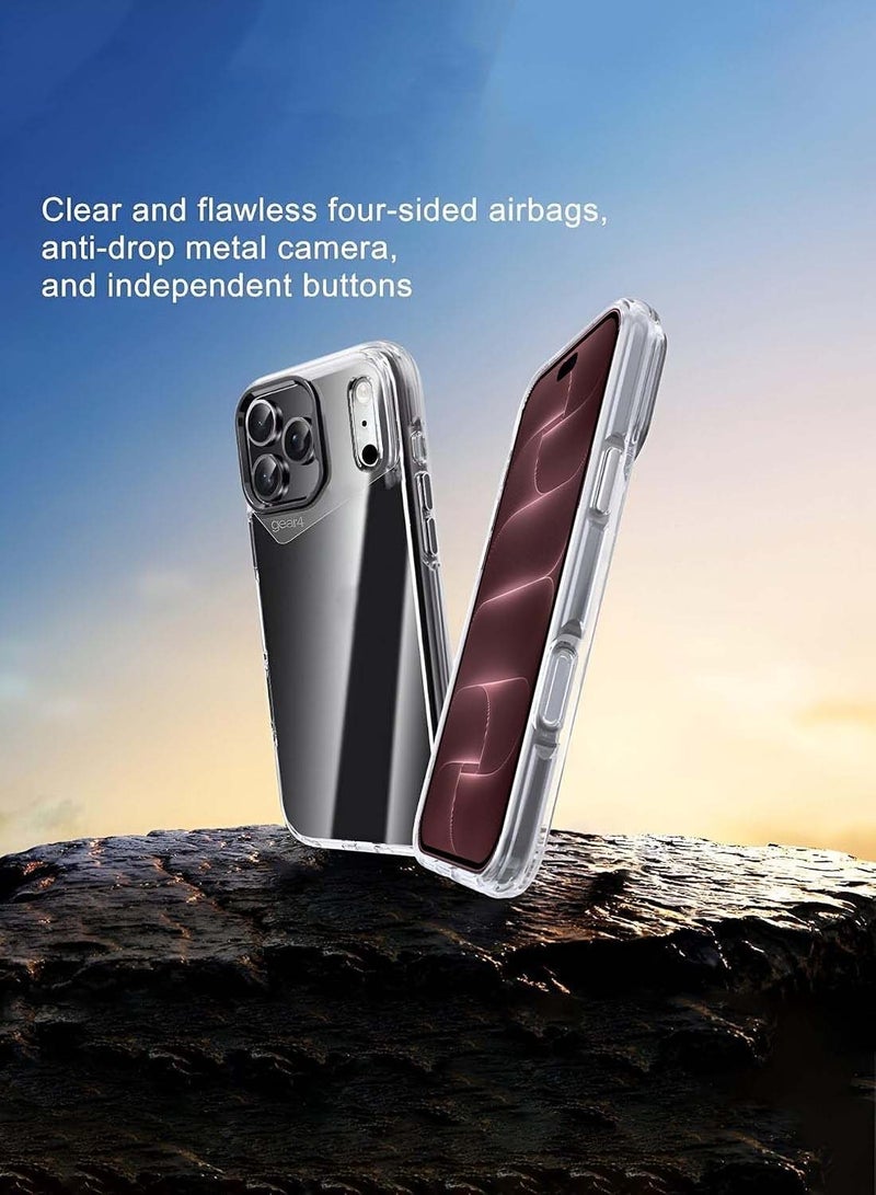 Gear4 Apple iPhone 18 Pro 5G 2026 Gear4 Premium Protection Series Crystal Palace D3O Crystalex Drop Protection Completely Transparent Ultra Hybrid Case Cover (MCTPTN) - Clear - Image 2