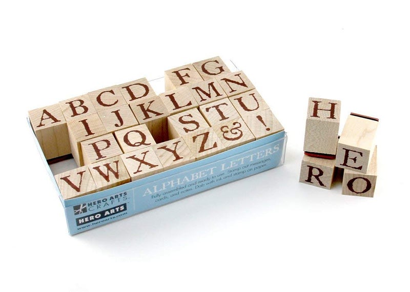 Hero Arts LL929 Wood Sets, Legacy Letters - Image 1
