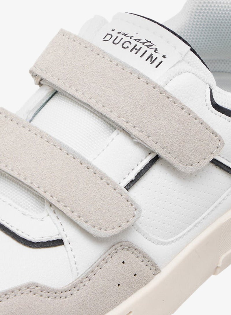 سيد دوتشيني أحذية رياضية للأولاد بنعل خارجي بنمط لوحات وإغلاق بشريط لاصق - Image 4