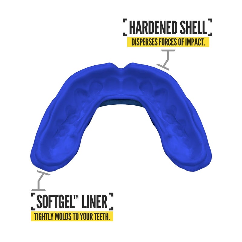 NXT NXTRND 2 Pack Nxtrnd Rush Mouth Guard For Boxing And Other Sports (Blue) - Image 3