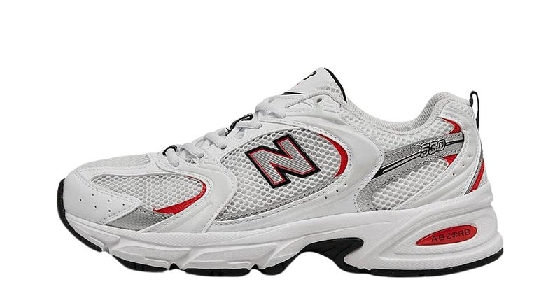 New Balance Unisex 530 Sneaker RedWhite 65 Men 8 Women
