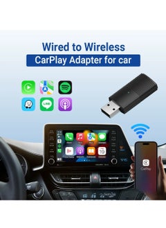 Generic Wireless CarPlay Android Auto Wireless Adapter Smart Mini Box Plug And Play WiFi Fast Connect Universal  - Image 2