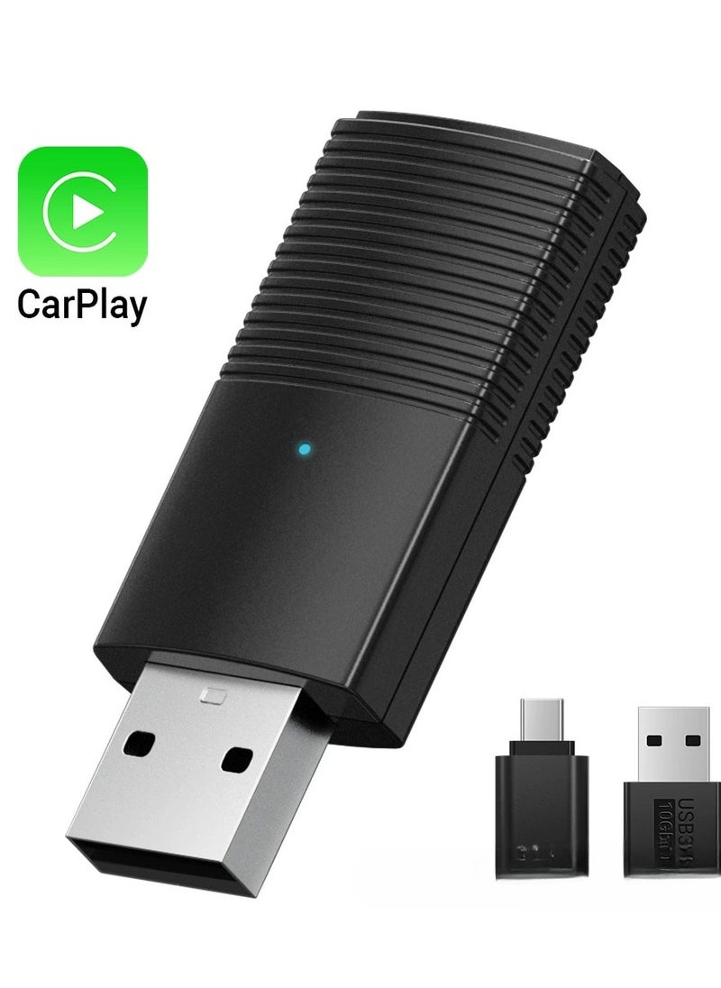 Generic - Wireless CarPlay Android Auto Wireless Adapter Smart Mini Box Plug And Play WiFi Fast Connect Universal - Image 1