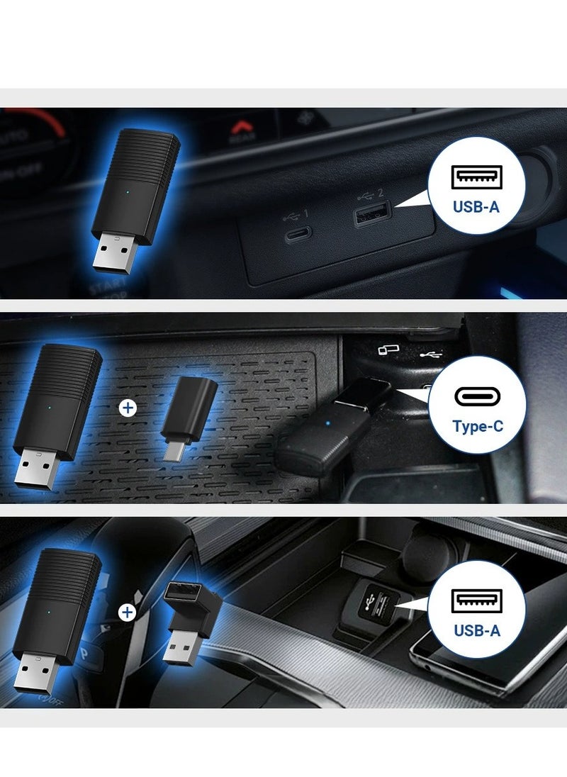 Generic - Wireless CarPlay Android Auto Wireless Adapter Smart Mini Box Plug And Play WiFi Fast Connect Universal - Image 1