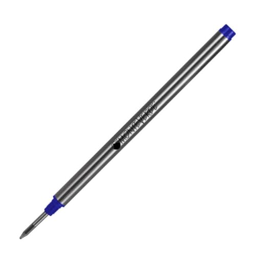 Monteverde USA Rollerball Refills to Fit Montblanc Pens, Medium Point, Blue Ink, 2-Pack – Smooth Ink Performance for Elegant Writing - Image 1