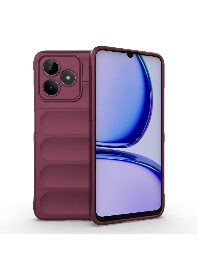 Phantom Shield Silicone Case with Anti-Scratch Soft Microfiber Lining, High Resilience Rubber Full Body Shockproof Cover Compatible with realme Note 50 (Palm) - Image 1