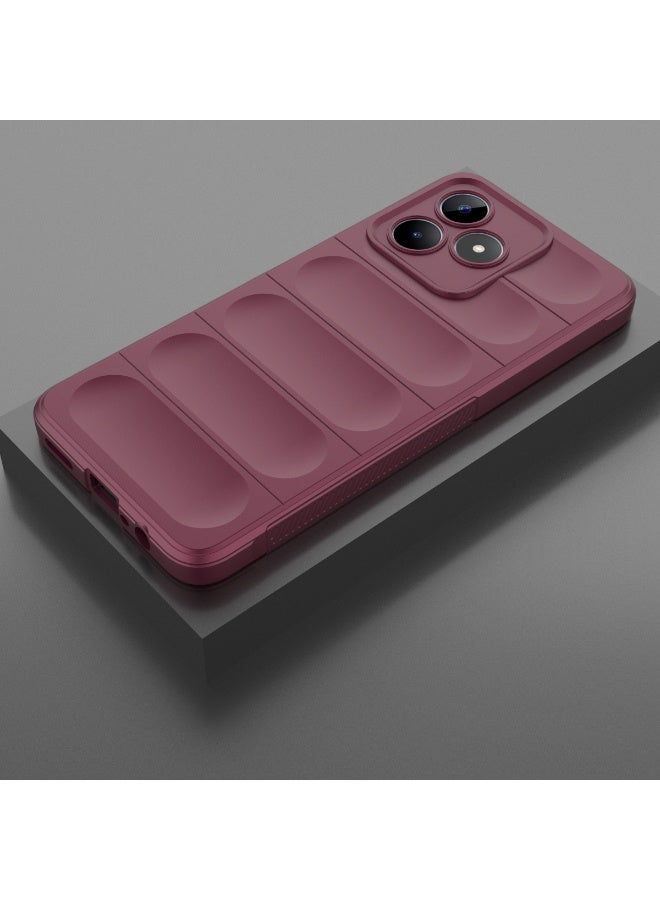 Phantom Shield Silicone Case with Anti-Scratch Soft Microfiber Lining, High Resilience Rubber Full Body Shockproof Cover Compatible with realme Note 50 (Palm) - Image 2