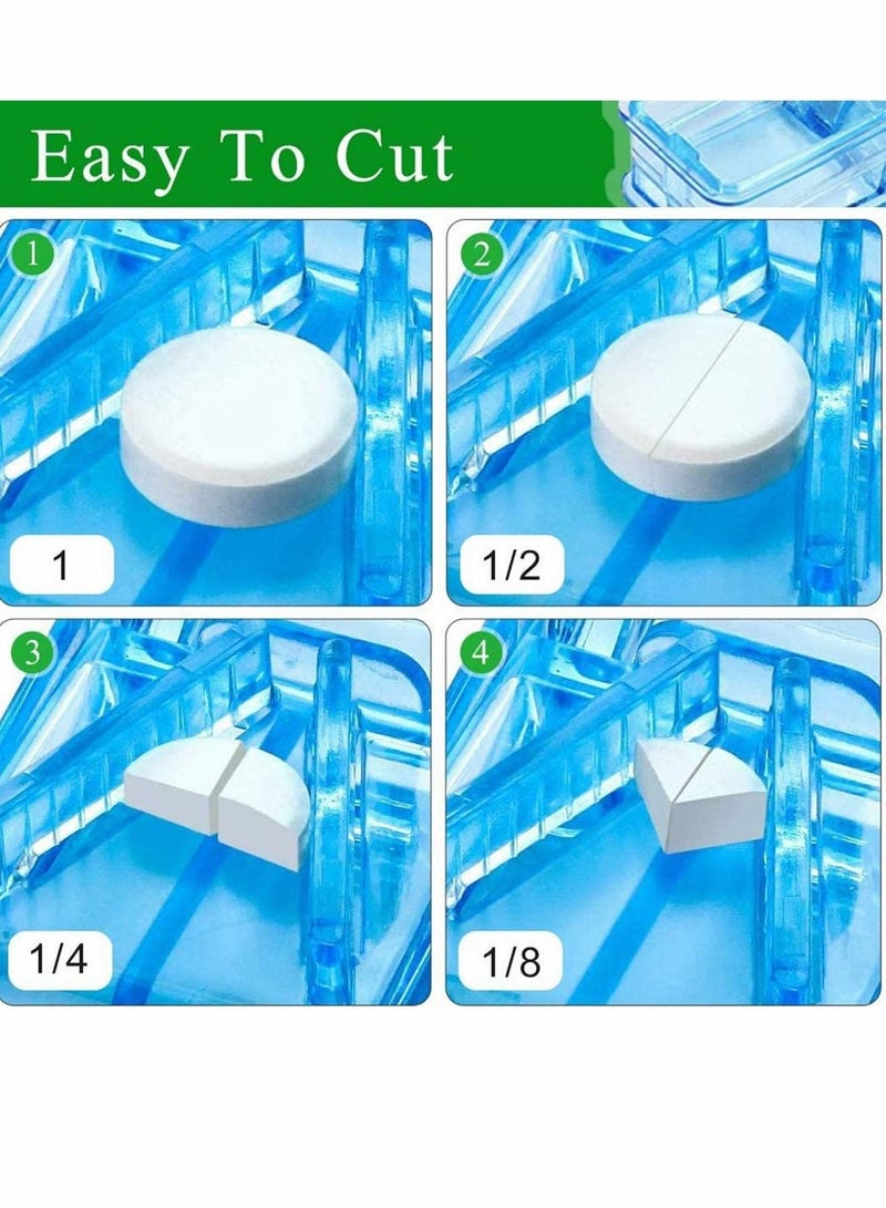 KASTWAVE Splitters Cutters with Grip for Small and Medication Easily Cut s Splitter Cutter and Crusher Travel Medicine Box Travel Cutter Splitter - Image 5