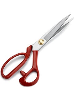 Fdm Star 8 Inch 20 cm Red Handle Professional Stainless Steel Tailor Scissors  - Image 2