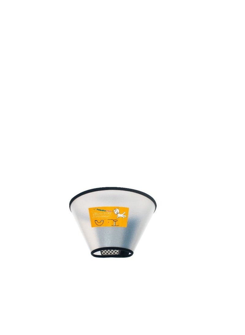 Senye Adjustable Velcro Recovery Cone for Dogs and Cats - Fits Necks Up to 17cm Girth, Comfortable Healing Aid  - Image 1