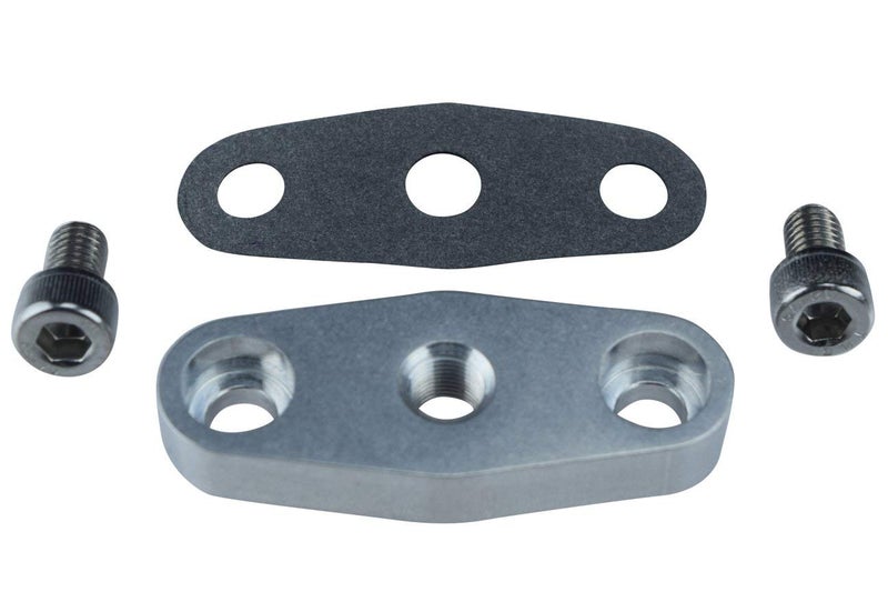 ICT Billet GT40-GT55 Billet Turbo Oil Supply Feed Flange Garrett T4 GT42 GT45 GT47 1/8"npt 551160 - Image 5