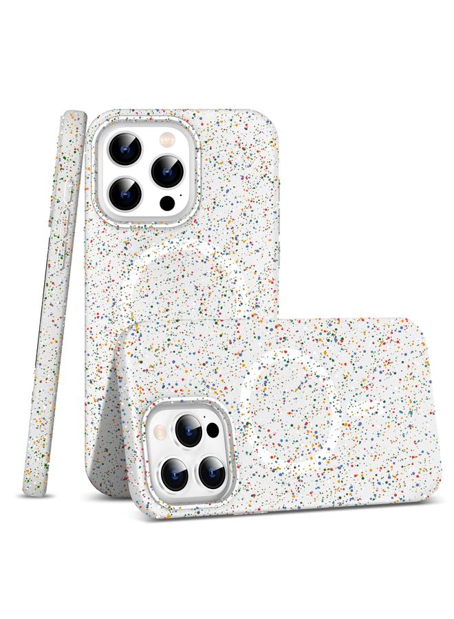 زبون جراب لهاتف iPhone 13 Pro Max ملون غير لامع Magsafe PC Hybrid TPU جراب هاتف - Image 1