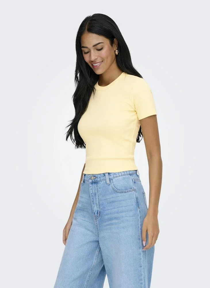 ONLY Onlval Life Short Sleeve O-Neck Top