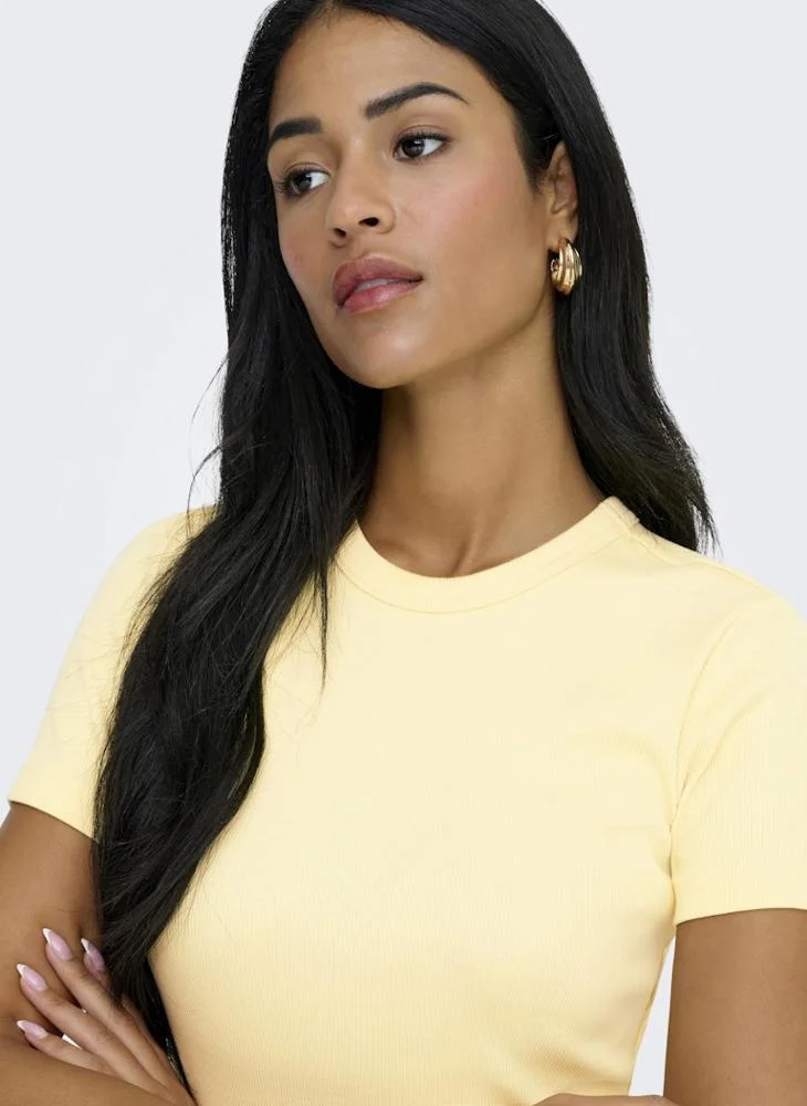 ONLY Onlval Life Short Sleeve O-Neck Top