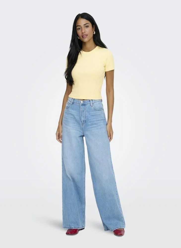 Onlval Life Short Sleeve O-Neck Top